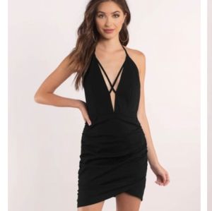 Tobi "Cross Your Heart" Little Black Dress